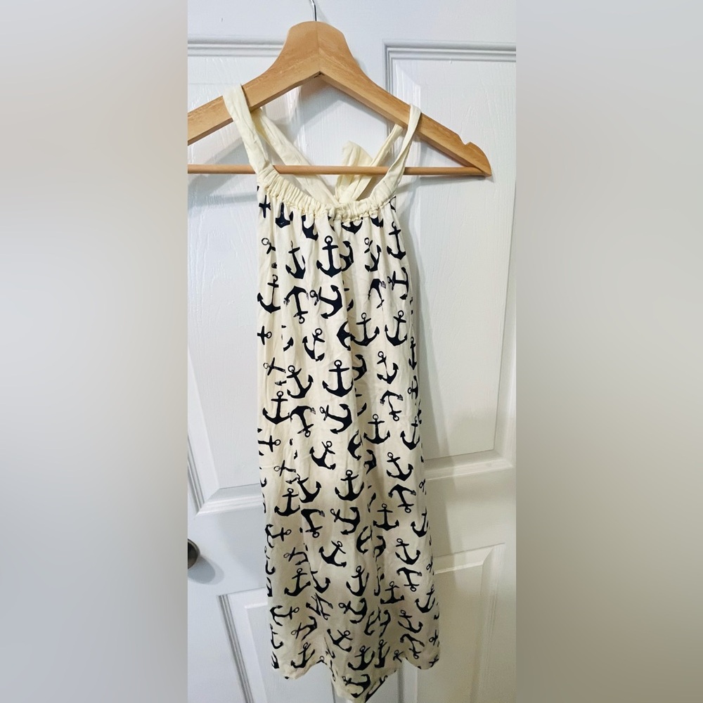 Anchor Print Dress